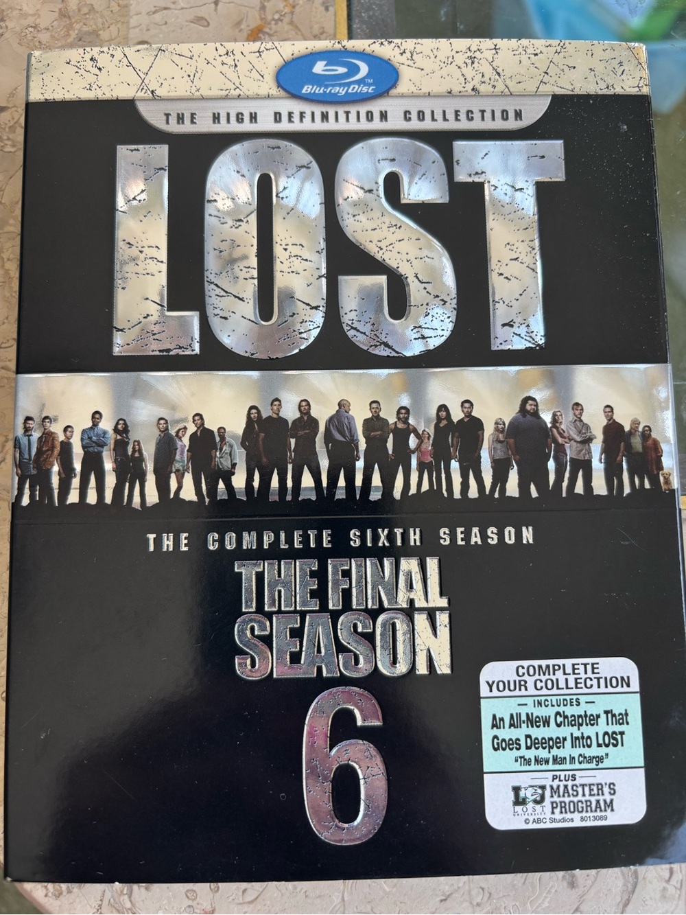 LOST: The Complete Sixth Season (Final Season) - Black Blu-ray NEW (still sealed